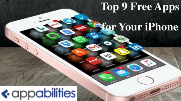 Top 9 Free Apps for Your iPhone