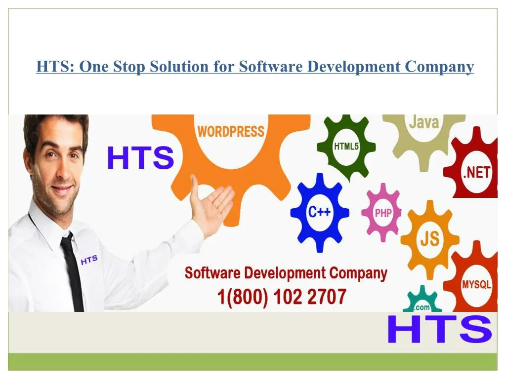 hts one stop solution for software development company