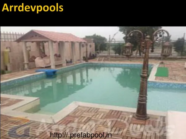 Prefabricated Swimming Pool Manufacturer In Delhi