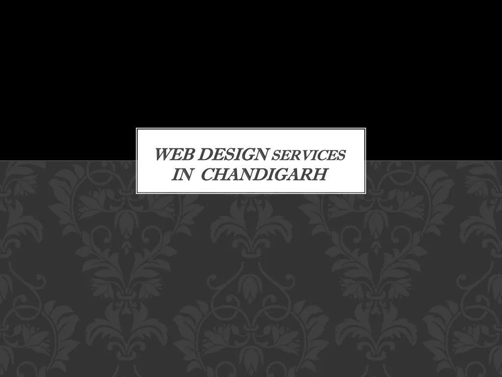 web design services in chandigarh
