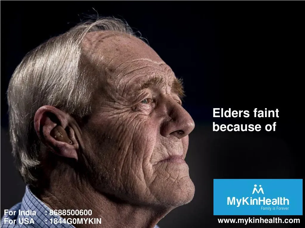 elders faint because of