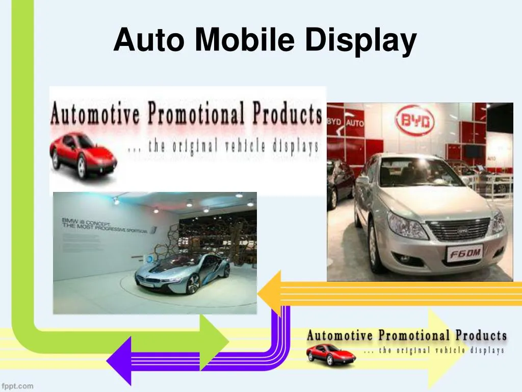 auto mobile display