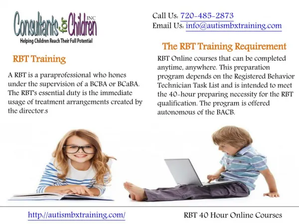 RBT 40 Hour Online Courses