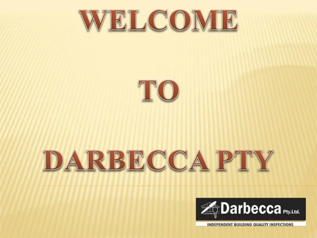 welcome to darbecca pty