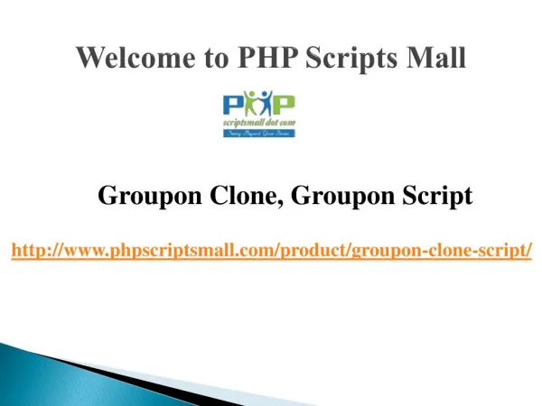 Groupon Clone, Groupon Script