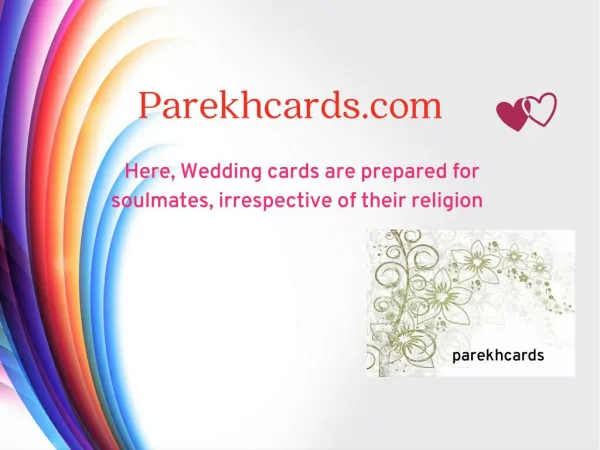 Beautiful Wedding cards Information