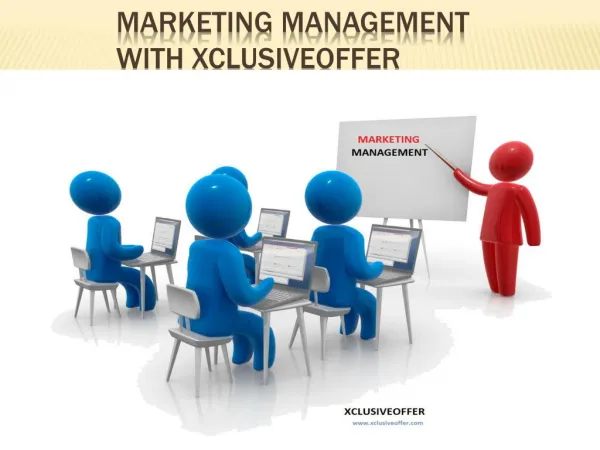 Marketing Management with xclusiveoffer