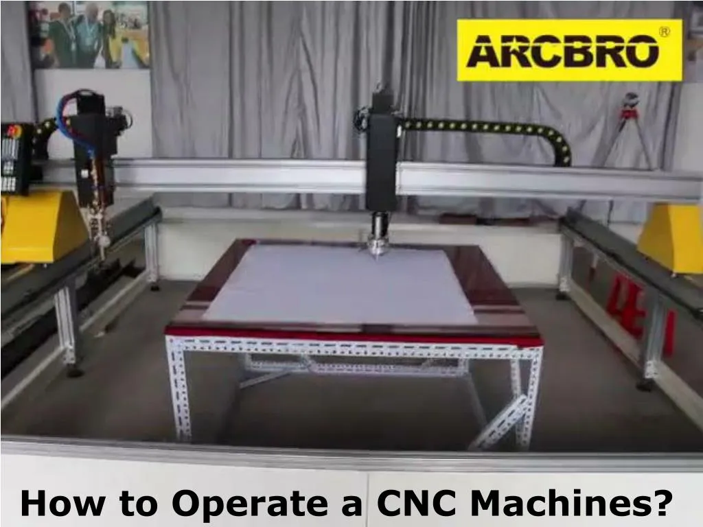 how to operate a cnc machines