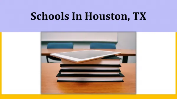 Schools in Houston, TX