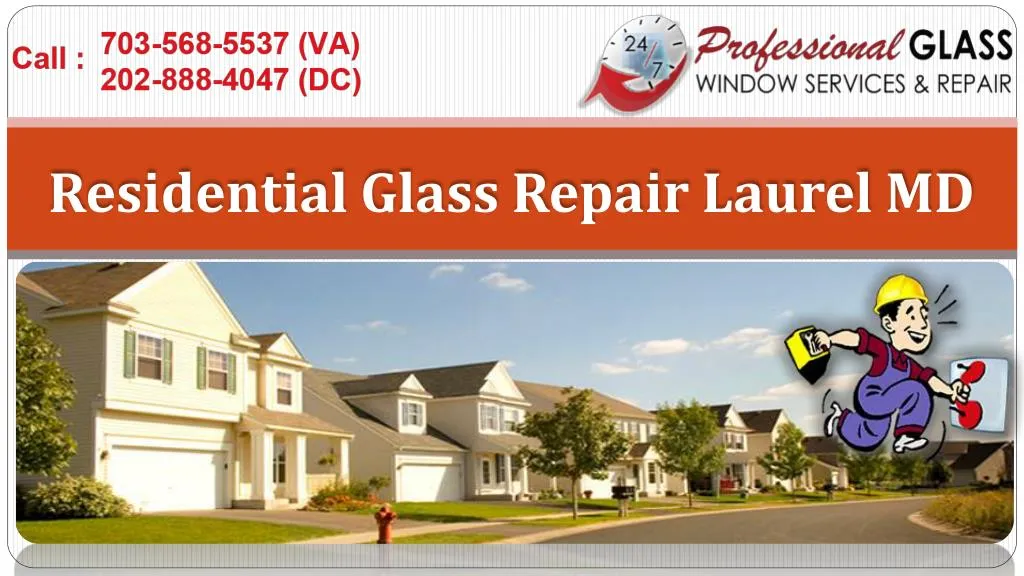 residential glass repair laurel md