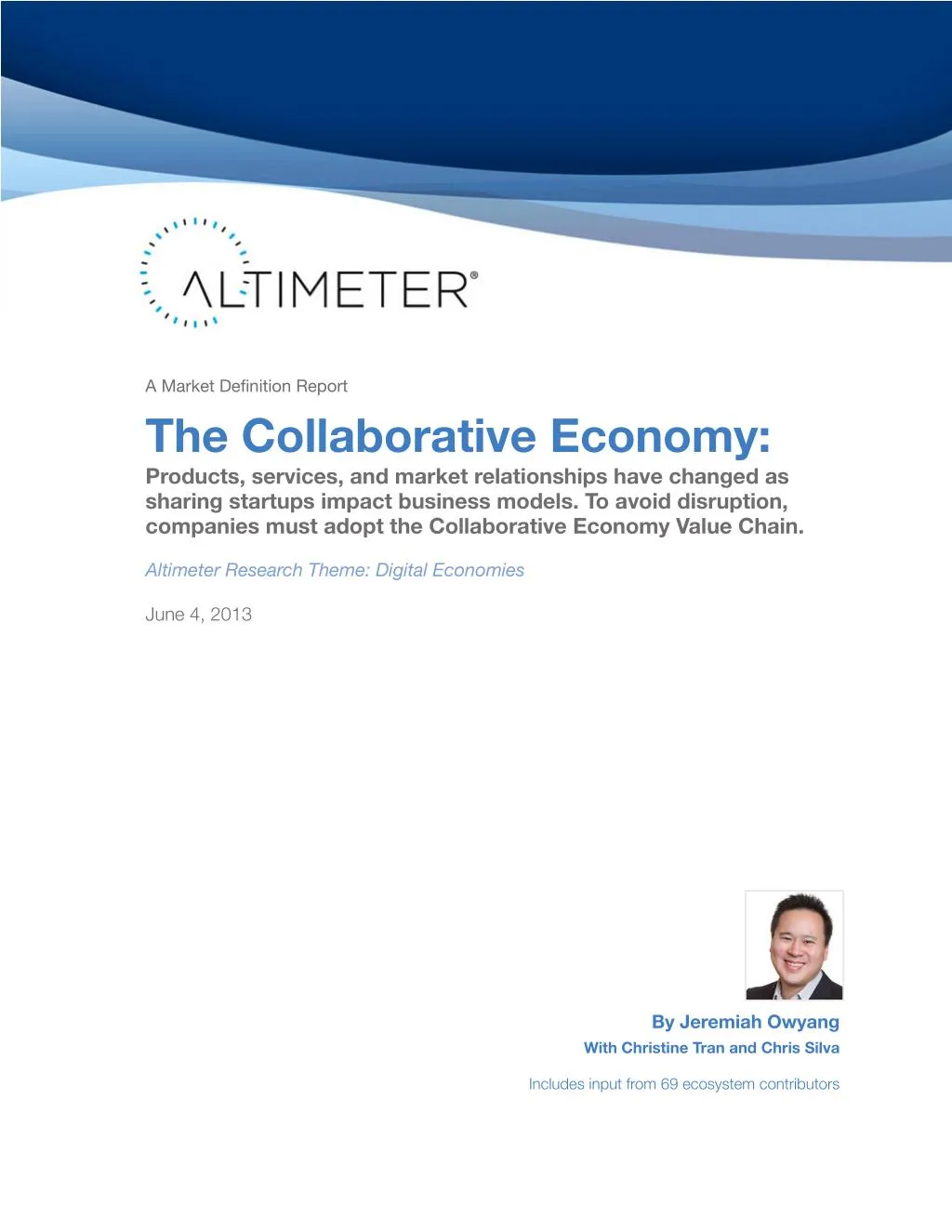 a market definition report the collaborative