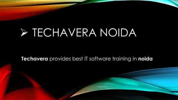 Software Training Institute Noida