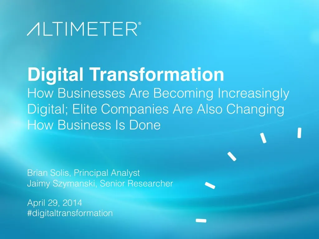 digital transformation how businesses