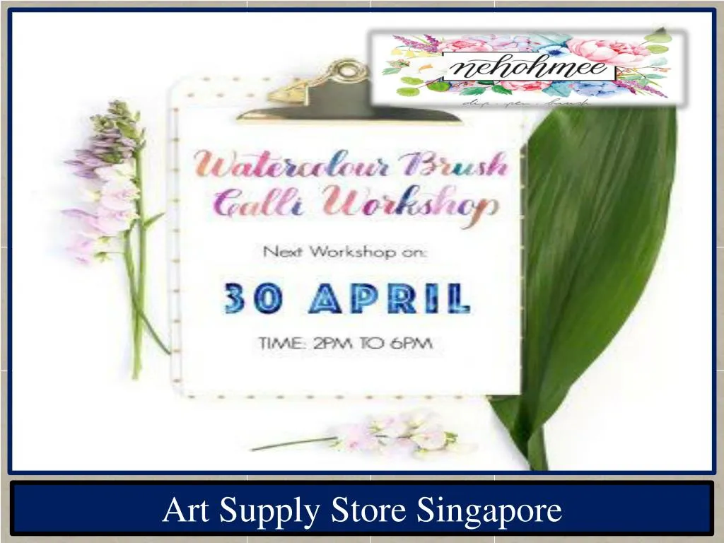 art supply store singapore