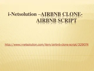 Airbnb Clone - Airbnb Script