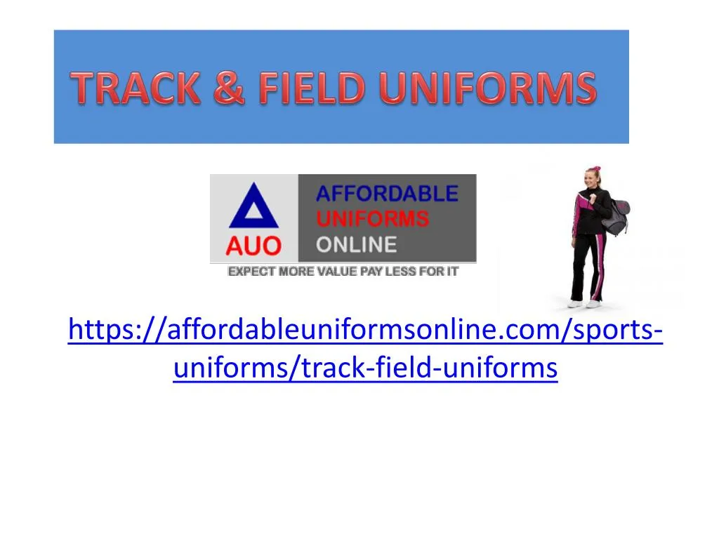 track field uniforms