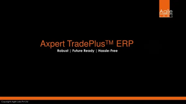 Axpert Tradeplus