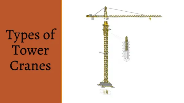 Tower Cranes Suppliers & Rental Services in UAE