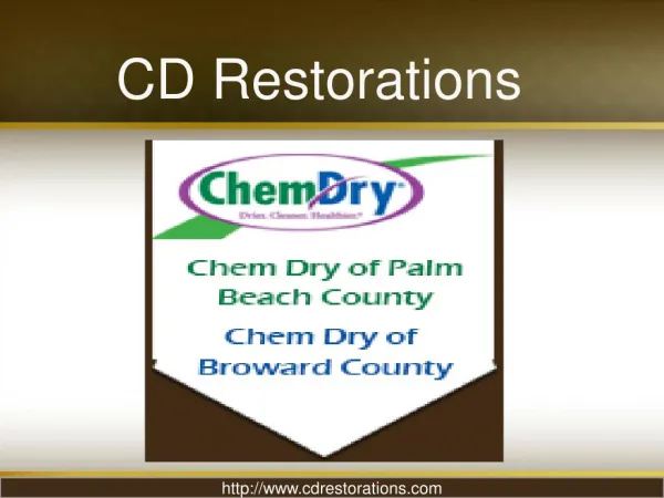 Water damage restoration west palm beach - cdrestorations