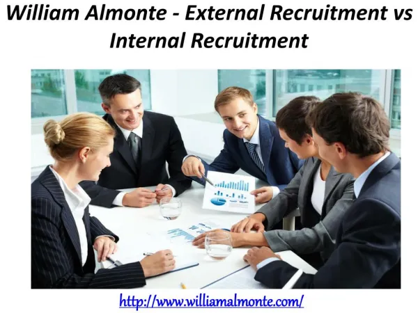 William Almonte - External Recruitment vs Internal Recruitment