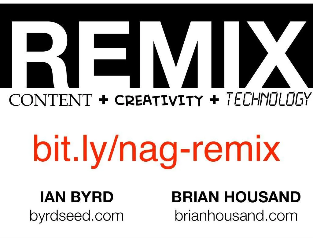 remix content creativity technology