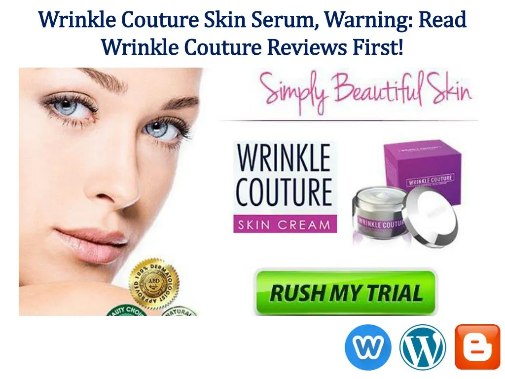 wrinkle couture skin serum warning read wrinkle