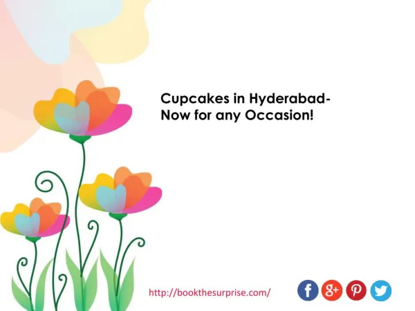 Now Order Cupcakes in Hyderabad in every Occasion!