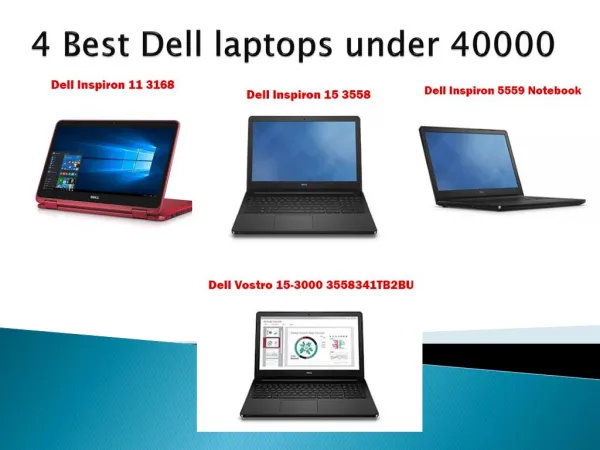 Dell laptop under 40k