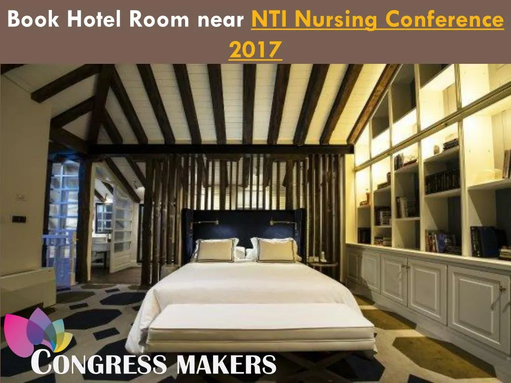 book hotel room near nti nursing conference 2017