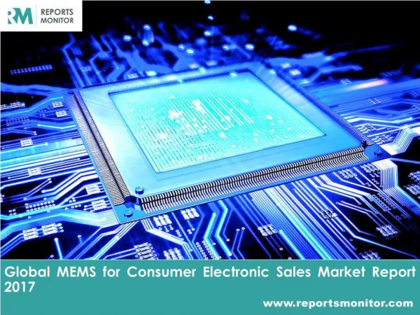 MEMS for Consumer Electronic Global Market Research