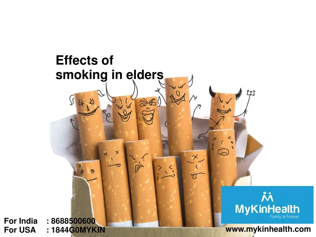 effects of smoking in elders