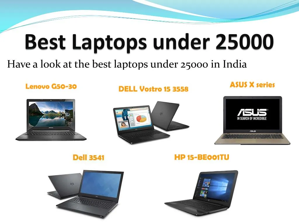 best laptops under 25000