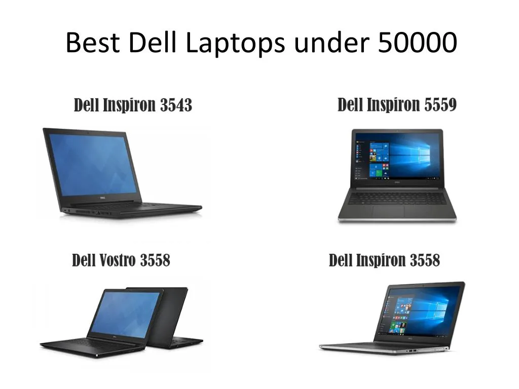 best dell laptops under 50000