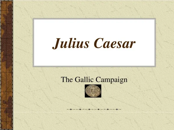 Julius Caesar wars