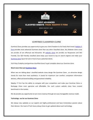 Gumtree Clone | Gumtree Classified Clone Script | Classified Gumtree.com