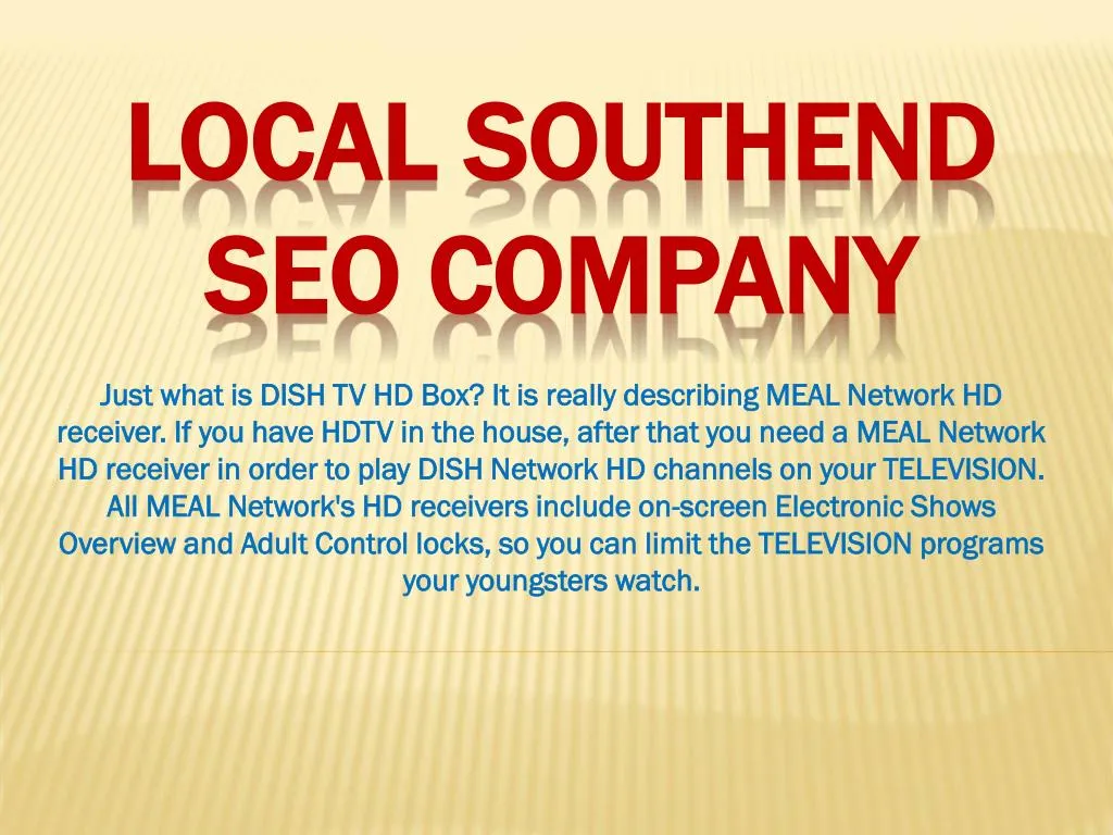 local southend seo company