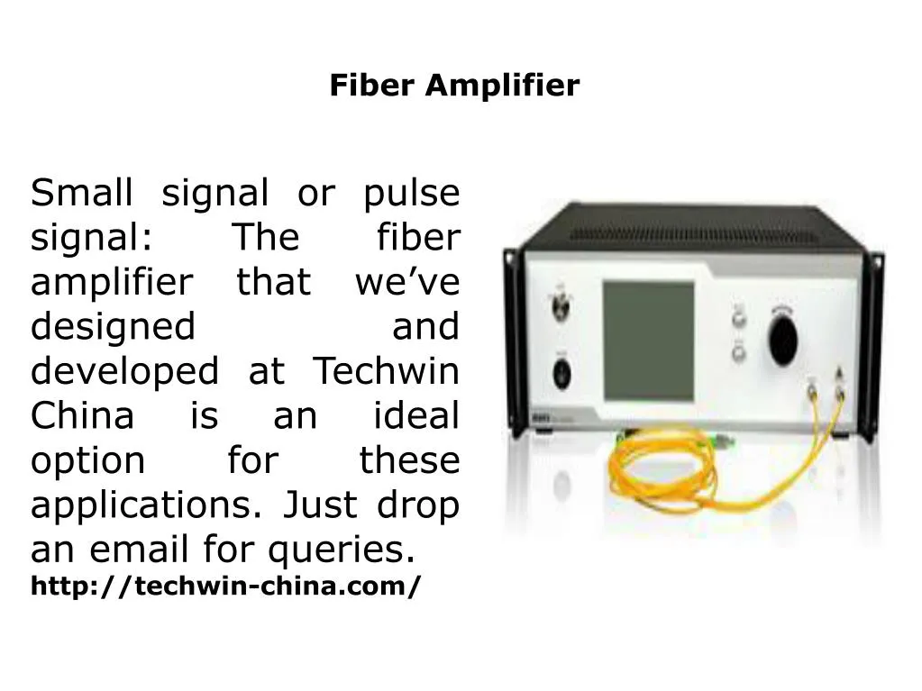 fiber amplifier