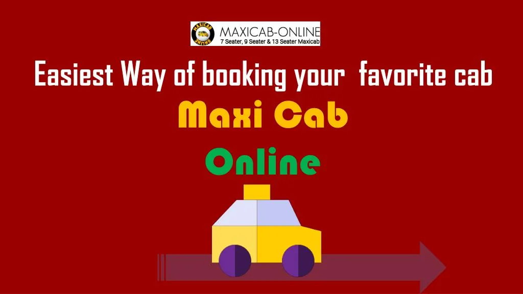 easiest way of booking your favorite cab