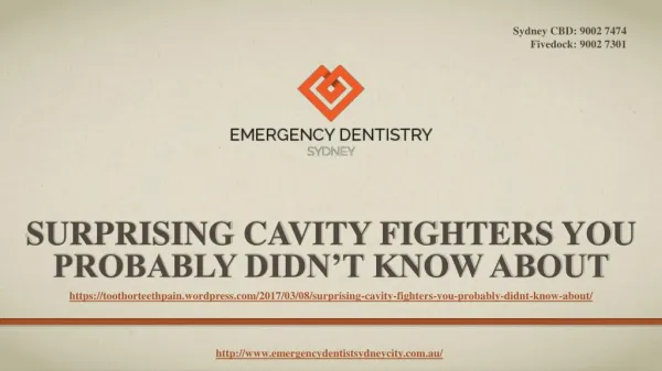 Surprising Cavity Fighters You Probably Didn’t Know About