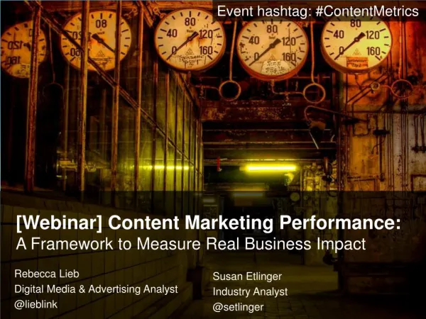 [Slides] Content Marketing Performance by Altimeter Group