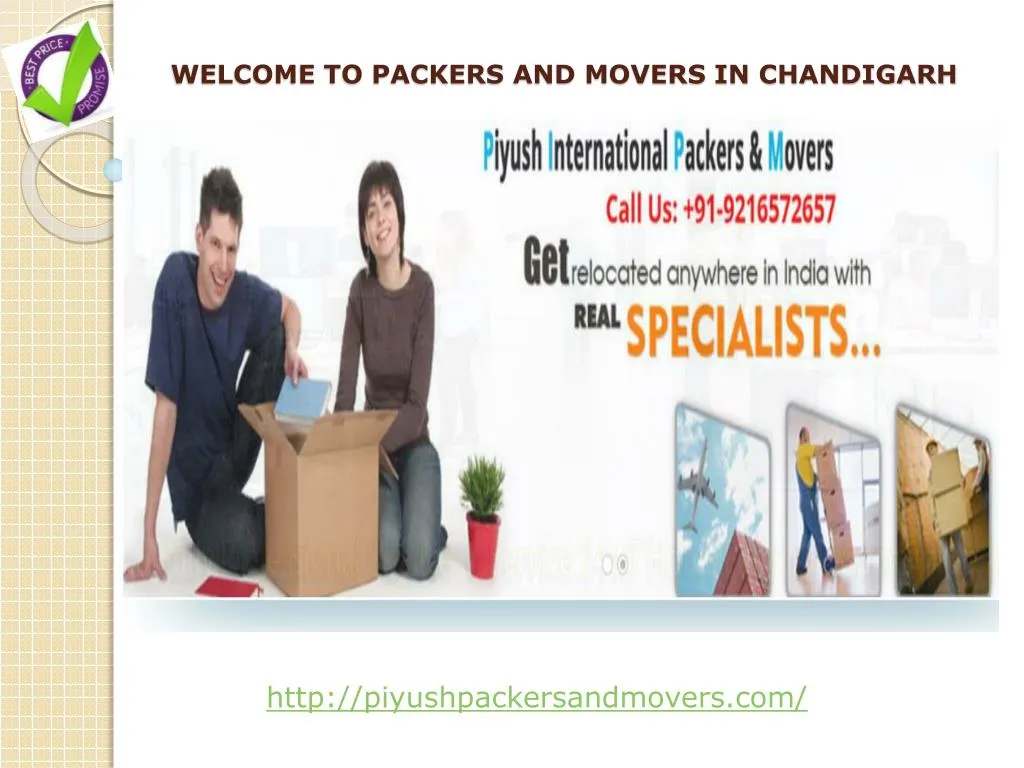 welcome to packers and movers in chandigarh