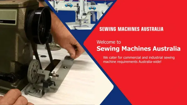 Industrial Sewing Machine Parts in Australia