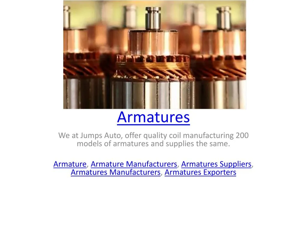 armatures