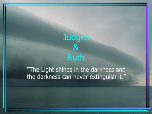 Judges Ruth