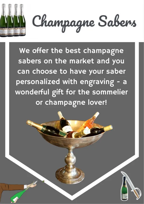 Clients Opinion on Champagne Sabers