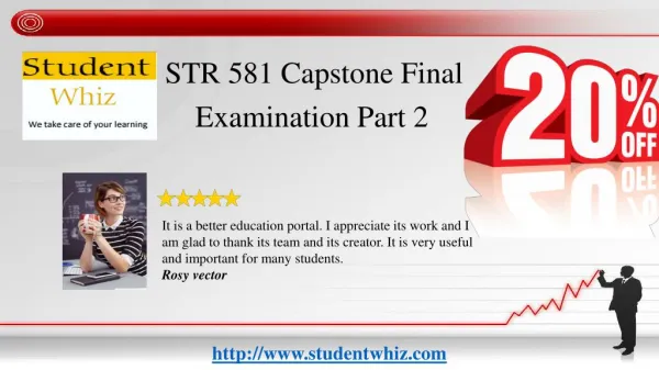 str 581 capstone final examination part 2 answers