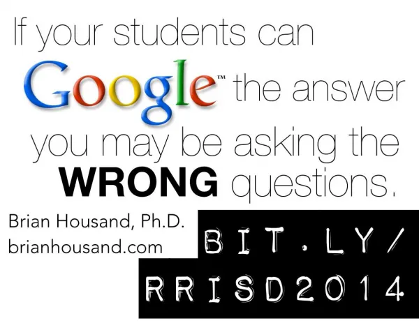 GOOGLE THE ANSWER - ROUND ROCK 2014