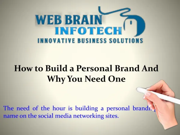 How to Build a Personal Brand And Why You Need One | Web Brain InfoTech
