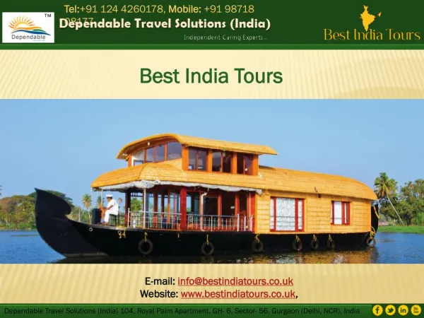 Best Tour Planners for India