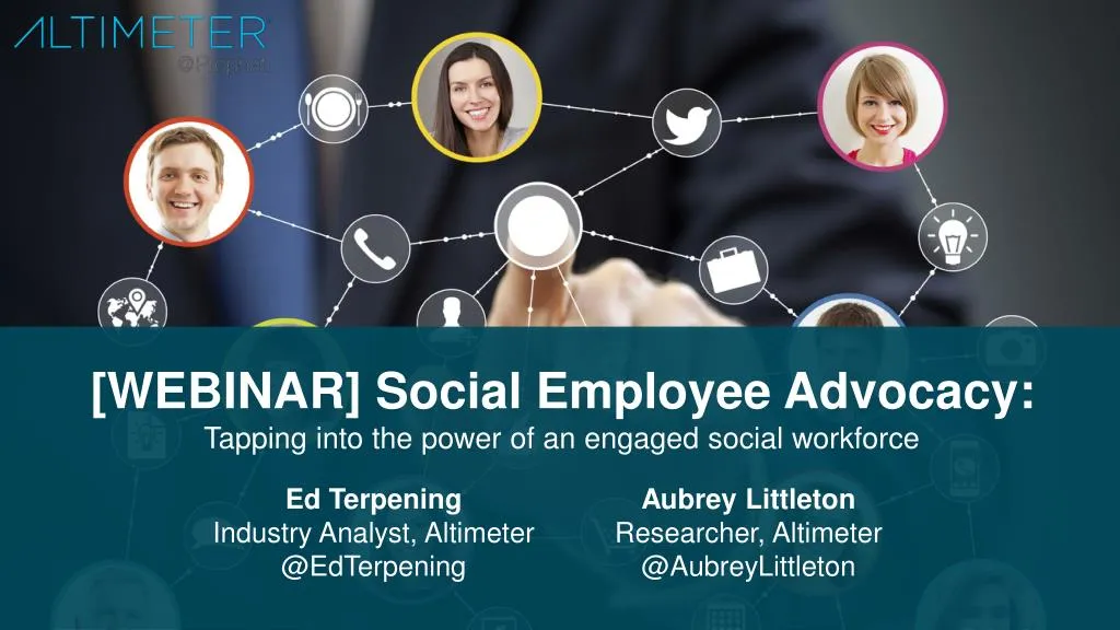 webinar social employee advocacy tapping into